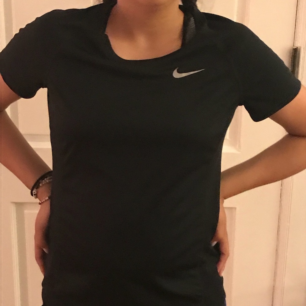 Black Nike workout shirt